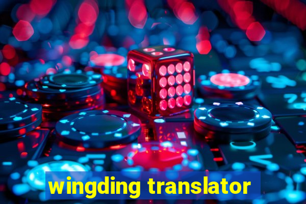 wingding translator